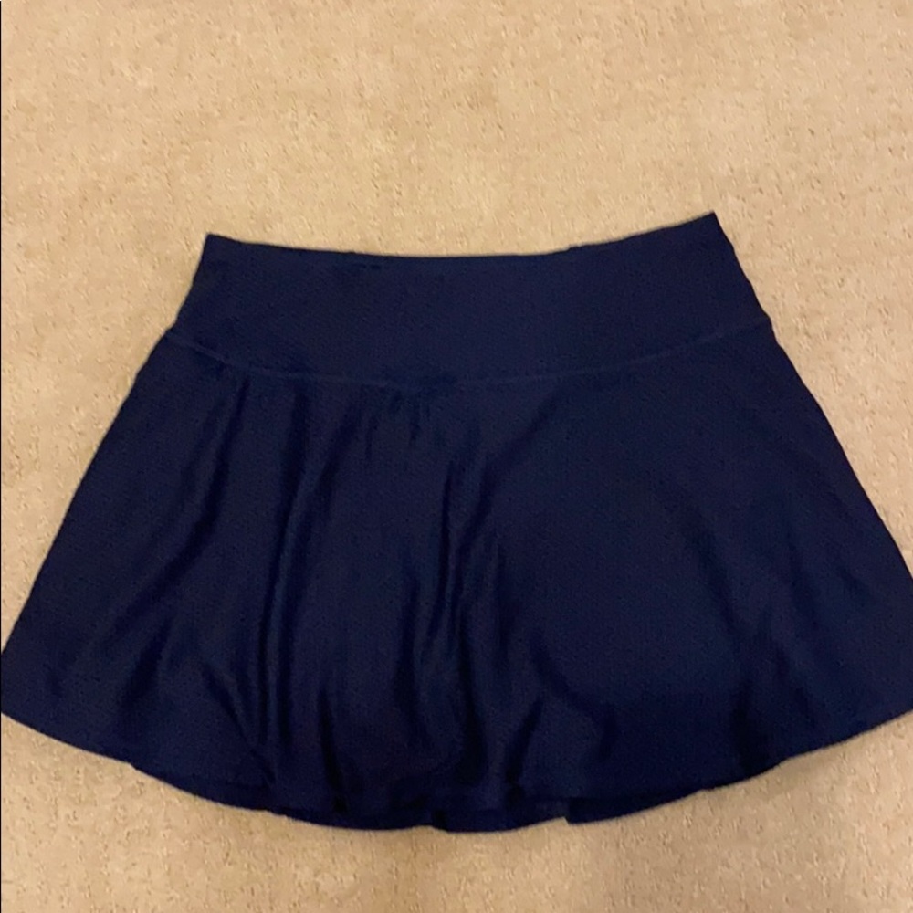 Navy Workout Skirt